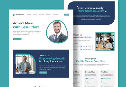 Business Landing Page