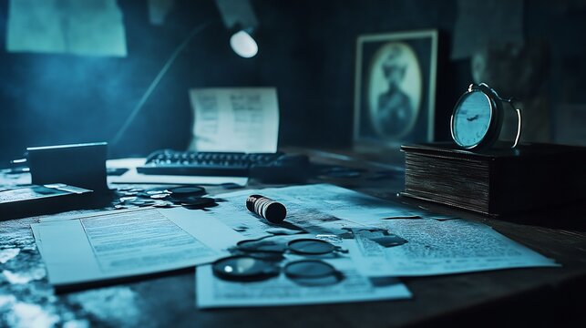 Gripping depiction of crime documentaries and unsolved mysteries highlighting cold case files forensic breakthroughs advanced DNA analysis and investigative journalism efforts to uncover hidden truths