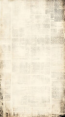 Obraz premium Vintage Newspaper Background Texture displays aged paper with printed text, creating a nostalgic backdrop.
