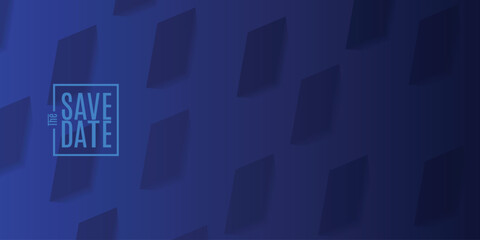 Save the date banner. Can be used for business, marketing and advertising. logo graphic design of event summit made for Technology and upcoming events.