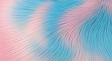 Fototapeta premium A pastel pelt with soft pink, sky blue, and lavender swirls, AI Generated, AI Generated