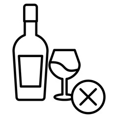 No Alcohol icon