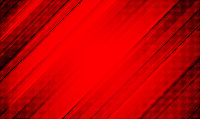 Fototapeta premium Abstract red vector background with stripes