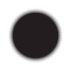 eclipse black design vector illustration isolated on white background