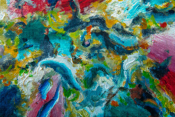abstract oil paint texture on canvas, background