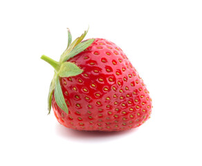 Strawberry isolated on white background.