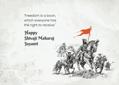 Happy Chhatrapati Shivaji Maharaj Jayanti