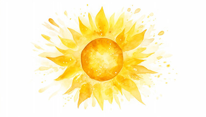 abstract sun vector illustration