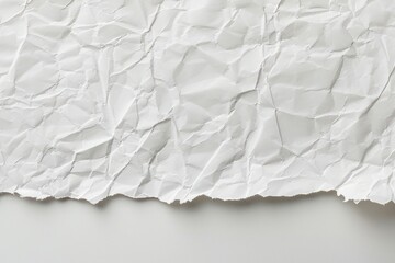 Obraz premium White paper background texture crumpled.