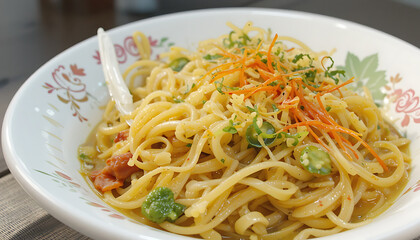 spaghetti with shrimp is best combination 