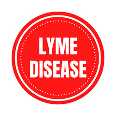 Lyme disease symbol icon	