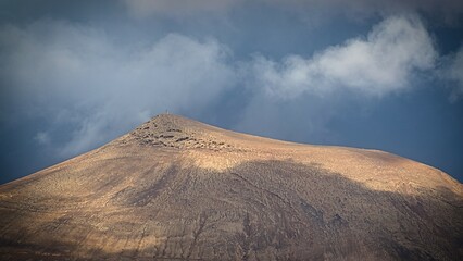 clouds over the mountain