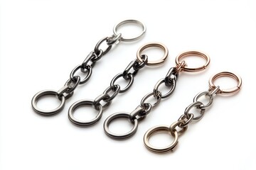 Sleek & Sophisticated Keychains: A Modern Minimalist Design for Everyday Essentials