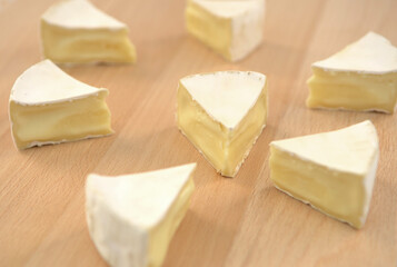 brie and camembert cheese