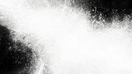 A refined halftone grunge texture ideal for urban environments. This design includes a distressed overlay that forms a grunge background with a gentle textured effect. Vector illustration