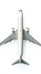 A Majestic Airplane Soaring Above the Clouds: A Stunning Aerial Perspective of Modern Aviation Technology