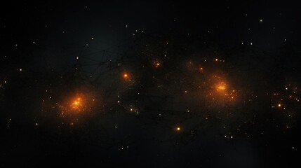 Fototapeta premium Dark Abstract Background with Stellar Elements and Cosmic Glow for Artistic and Sci-Fi Themes in Digital and Print Media