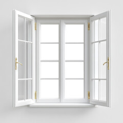 Obraz premium Open White Window