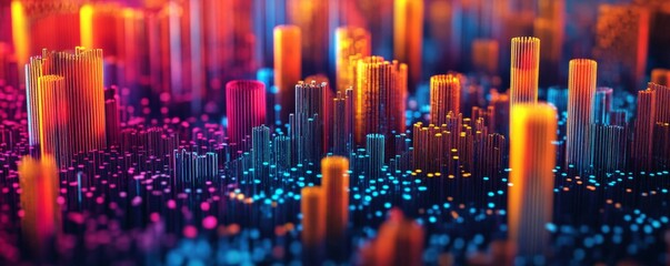 Data analytics concept, sort by category and type, classify and categorize.