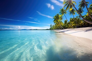 Tropical beach landscape outdoors tropical.