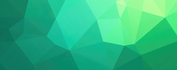 Obraz premium Delicate hexagons in shades of blue and green, calming, polygon, green