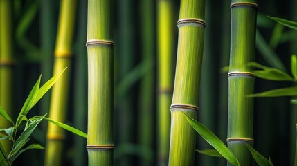 Obraz premium bamboo texture background