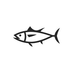 Minimal Fish Icon