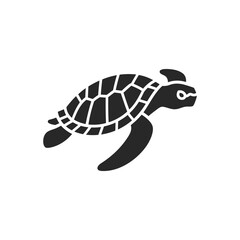 Swimming Turtle Icon