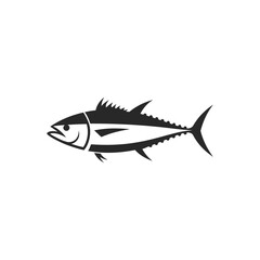 Fototapeta premium Spiked Tuna Fish Icon
