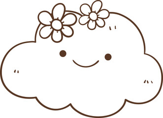 Cute Cloud Doodle