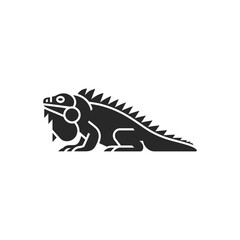 Sitting Iguana Icon