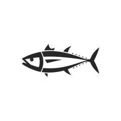 Slim Tuna Fish Icon