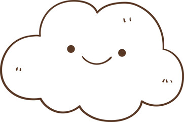 Cute Cloud Doodle