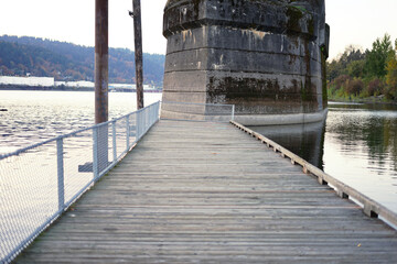 Pier in Portland, USA