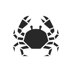 Obraz premium Abstract Crab Icon