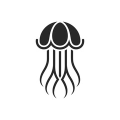 Jellyfish Graceful Curve Icon