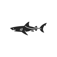 Streamlined Shark Icon