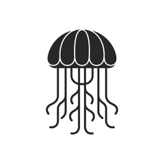 Jellyfish Branching Design Icon
