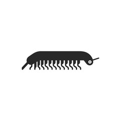 Millipede Outline Icon