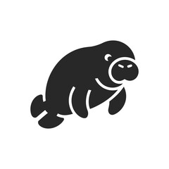 Angry Manatee Icon