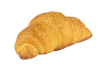 croissant with filling, isolated from background