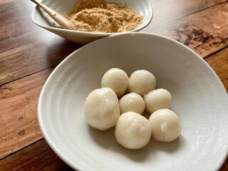 Kinako dumplings