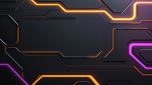 artificial intelligence promotional poster, glowing neural network graphics