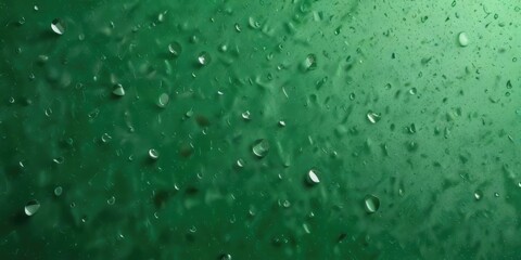 Geometric Pattern on Green Background with Small Water Droplets, artistic, geometric pattern, modern