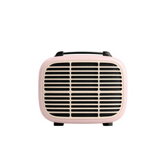 Fototapeta premium Stylish vintage fan with a retro design, ideal for home decor and comfort.