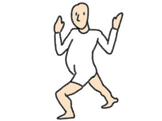 silhouette of a person yoga pose