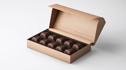 A Box of Delicious Dark Chocolates