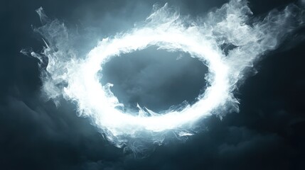 Cartoon energy explosion. Cloudy ring, explosions comic style. Fog and smoke clouds, white motion effects. 2d flash graphics, speed line recent set