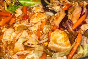 chicken stir fry