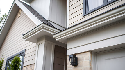 Modern House Exterior: Architectural Design and Real Estate Photography